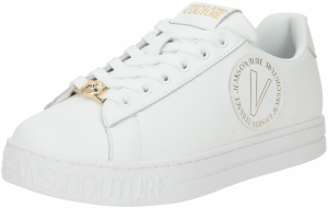 Versace Jeans Couture Nízke tenisky 'COURT 88'  zlatá / biela