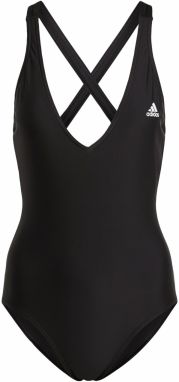 ADIDAS SPORTSWEAR Športové jednodielne plavky '3-Stripes'  čierna / biela