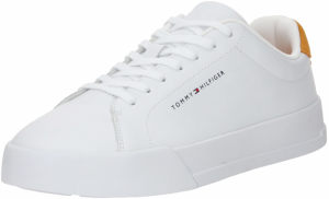 TOMMY HILFIGER Nízke tenisky 'COURT'  námornícka modrá / žltá / biela