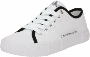 Calvin Klein Jeans Tenisky  sivá / čierna / biela