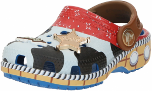 Crocs Otvorená obuv 'Toy Story Woody'  svetlomodrá / červená / čierna