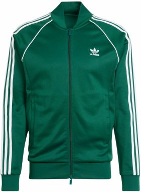 ADIDAS ORIGINALS Tepláková bunda 'Adicolor Classics SST'  zelená / biela