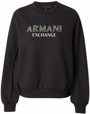 ARMANI EXCHANGE Mikina  modrá / žltá / čierna / biela