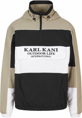 Karl Kani Prechodná bunda  olivová / čierna / biela