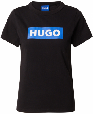 HUGO Blue Tričko 'Classic'  modrá / čierna / biela