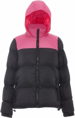 MO Zimná bunda  ružová / čierna