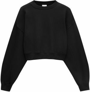 Pull&Bear Mikina  čierna