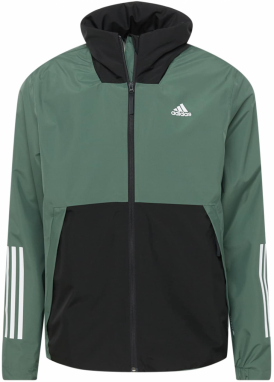 ADIDAS SPORTSWEAR Športová bunda '3S Rain.Rdy'  smaragdová / čierna / biela