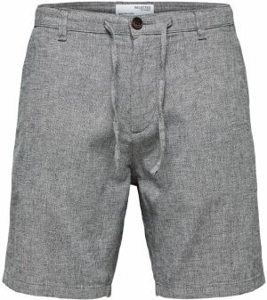 SELECTED HOMME Chino nohavice 'BRODY'  tmavomodrá / sivá