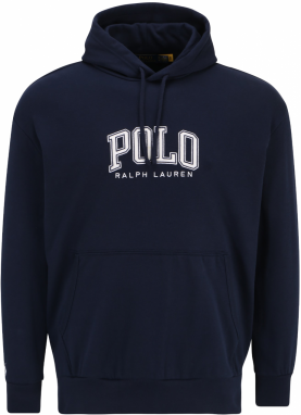 Polo Ralph Lauren Big & Tall Mikina  námornícka modrá / biela