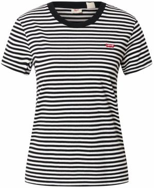 LEVI'S ® Tričko 'Perfect Tee'  červená / čierna / biela