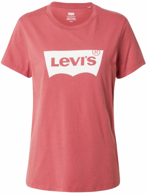 LEVI'S ® Tričko 'The Perfect Tee'  červená / biela