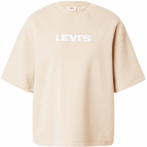LEVI'S ® Tričko 'Graphic Louise SS Crew'  béžová / biela