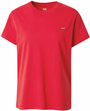 LEVI'S ® Tričko 'Perfect Tee'  červená / biela