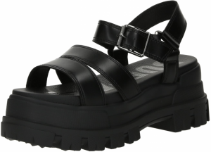 BUFFALO Sandále 'ASPHA'  čierna
