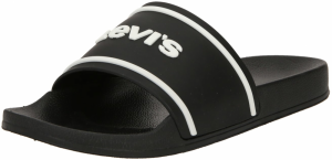 LEVI'S ® Šľapky 'JUNE 3D'  čierna / biela