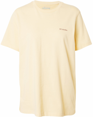 COLUMBIA Funkčné tričko 'Boundless Beauty'  svetložltá / zelená / mätová / burgundská