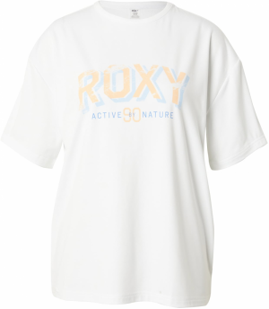 ROXY Funkčné tričko 'BEACH BOUND'  modrá / oranžová / biela