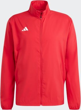 ADIDAS PERFORMANCE Športová bunda  ohnivo červená / biela