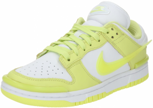 Nike Sportswear Nízke tenisky 'DUNK  TWIST'  svetlozelená / biela