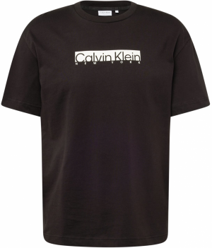 Calvin Klein Tričko 'NEW YORK'  čierna / biela
