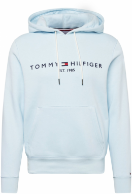 TOMMY HILFIGER Mikina  námornícka modrá / svetlomodrá / červená / biela