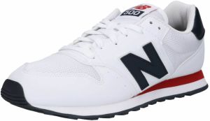 new balance Nízke tenisky '500'  červená / čierna / biela