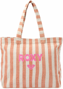 ROXY Shopper 'FAIRY BEACH'  béžová melírovaná / oranžová / ružová