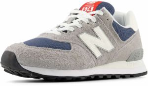 new balance Nízke tenisky '574'  modrá / sivá / červená / biela