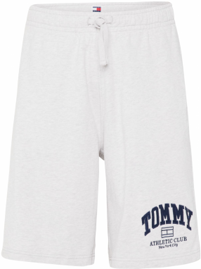 Tommy Jeans Nohavice 'Athletic'  námornícka modrá / sivá / červená / čierna / biela