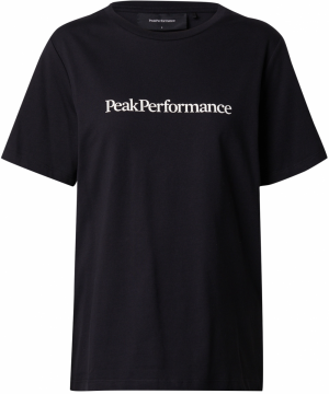 PEAK PERFORMANCE Funkčné tričko  čierna / biela