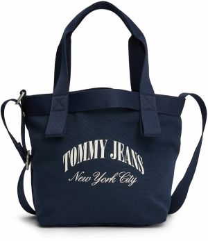 Tommy Jeans Shopper  námornícka modrá / biela