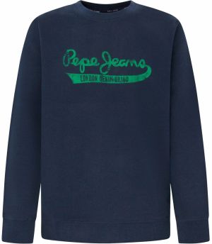 Pepe Jeans Mikina 'ROI'  námornícka modrá / zelená