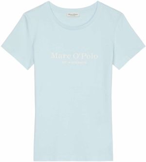Marc O'Polo Tričko  svetlomodrá / biela