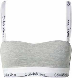 Calvin Klein Underwear Podprsenka  sivá / biela