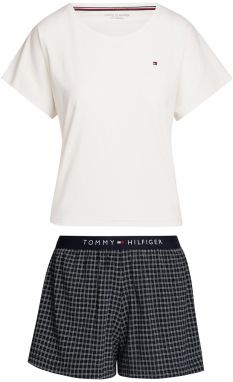 TOMMY HILFIGER Pyžamo  námornícka modrá / červená / biela