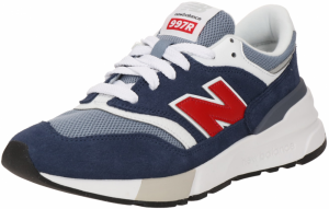 new balance Nízke tenisky '997R'  námornícka modrá / ohnivo červená / biela