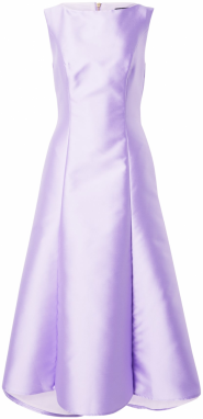 SWING Kokteilové šaty  pastelovo fialová