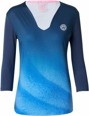 BIDI BADU Funkčné tričko 'Beach Spirit'  modrá / námornícka modrá