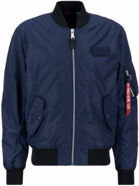 ALPHA INDUSTRIES Prechodná bunda  námornícka modrá / čierna