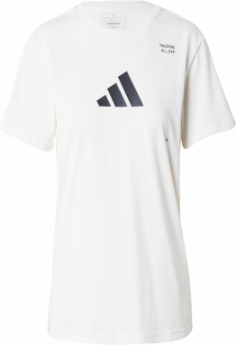 ADIDAS PERFORMANCE Funkčné tričko 'TR CAT G T'  čierna / šedobiela