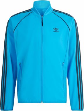 ADIDAS ORIGINALS Tepláková bunda 'SST'  modrá / čierna melírovaná