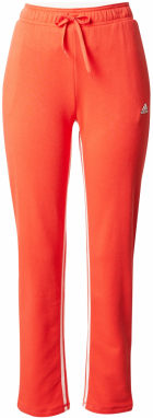 ADIDAS SPORTSWEAR Športové nohavice 'Dance All-gender Versatile French Terry'  oranžovo červená / biela