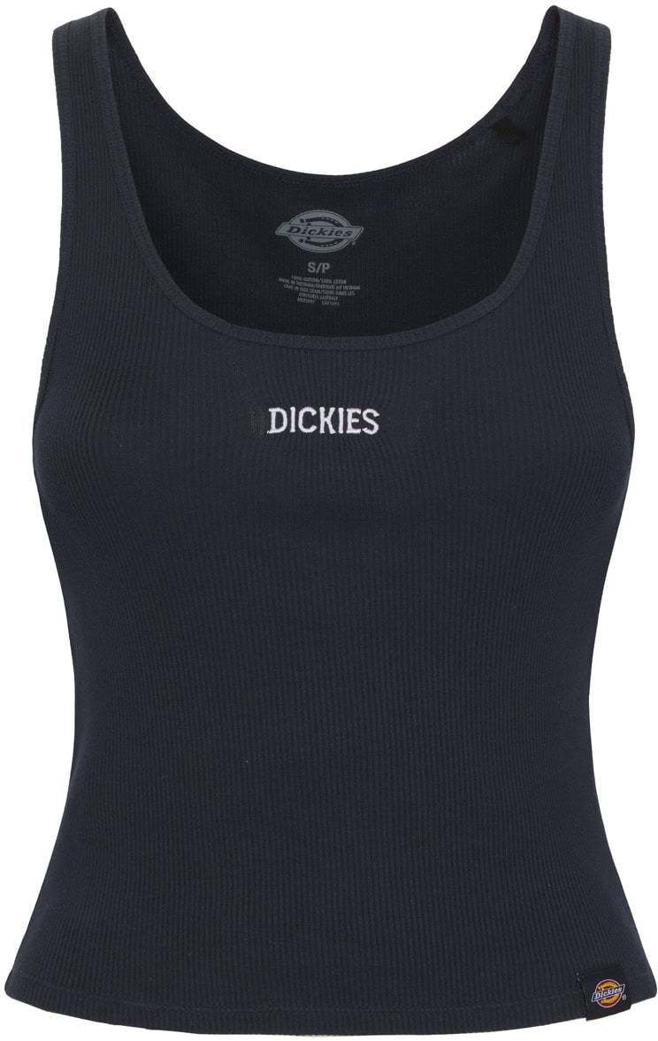 DICKIES Top 'YORKTOWN'  námornícka modrá / biela