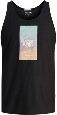 JACK & JONES Tričko 'ARUBA'  tyrkysová / tmavožltá / svetlofialová / čierna