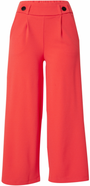 JDY Plisované nohavice 'GEGGO'  oranžovo červená