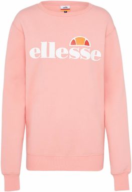 ELLESSE Mikina 'Agata'  oranžová / svetloružová / červená / biela