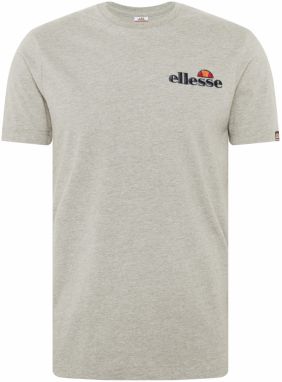 ELLESSE Tričko 'Voodoo'  sivá melírovaná / oranžová / červená / čierna