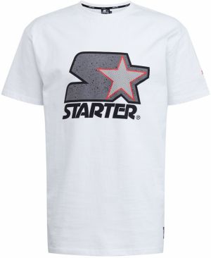 Starter Black Label Tričko  sivá / červená / čierna / biela