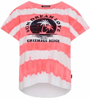 CHIEMSEE Tričko  ružová / biela
